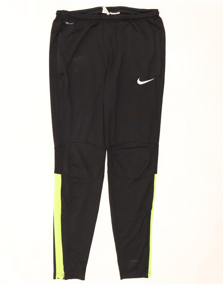 Pantalones De Chándal Nike Dri Fit Para Hombre Negro Mediano Colorblock