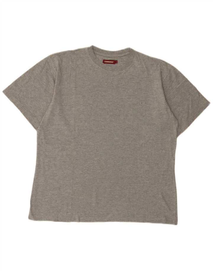 Carrera Camiseta para Mujer Top UK 40 Grande Gris Moteado Algodón