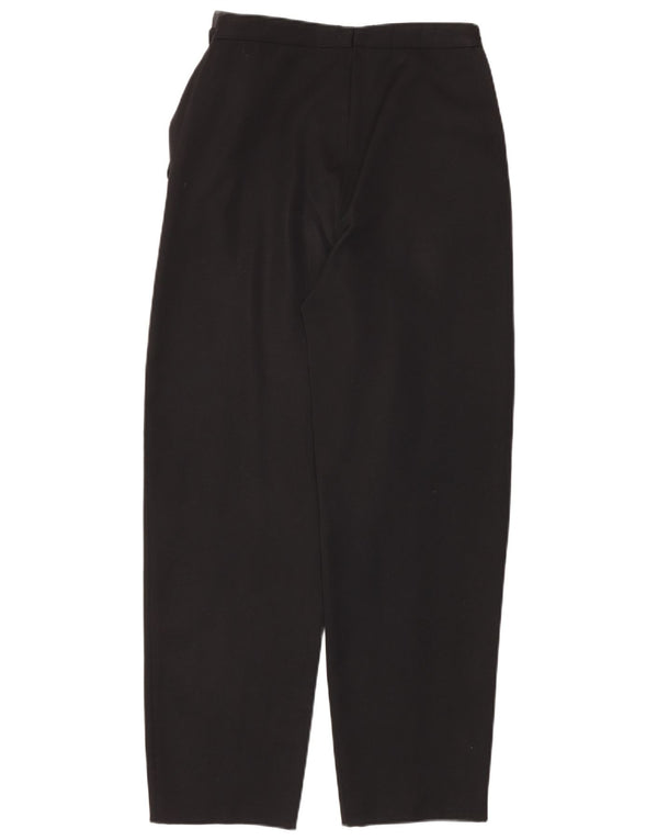 Basile Pantalones Casuales De Cintura Alta Para Mujer IT 42 Medium W28 L30 Negro