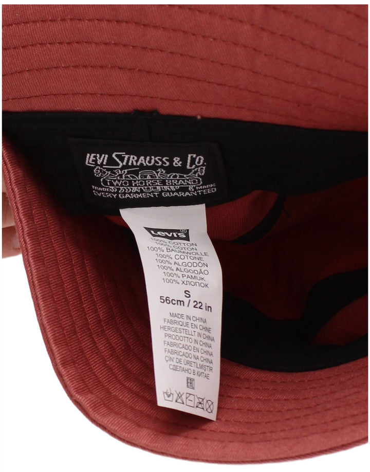 Levi's Hombre Gorro De Pescador Pequeño De Algodón Rojo