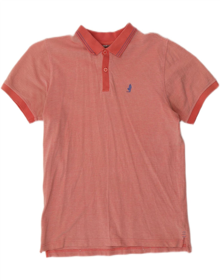 MARLBORO CLASSICS Mens Polo Shirt Small Pink Cotton