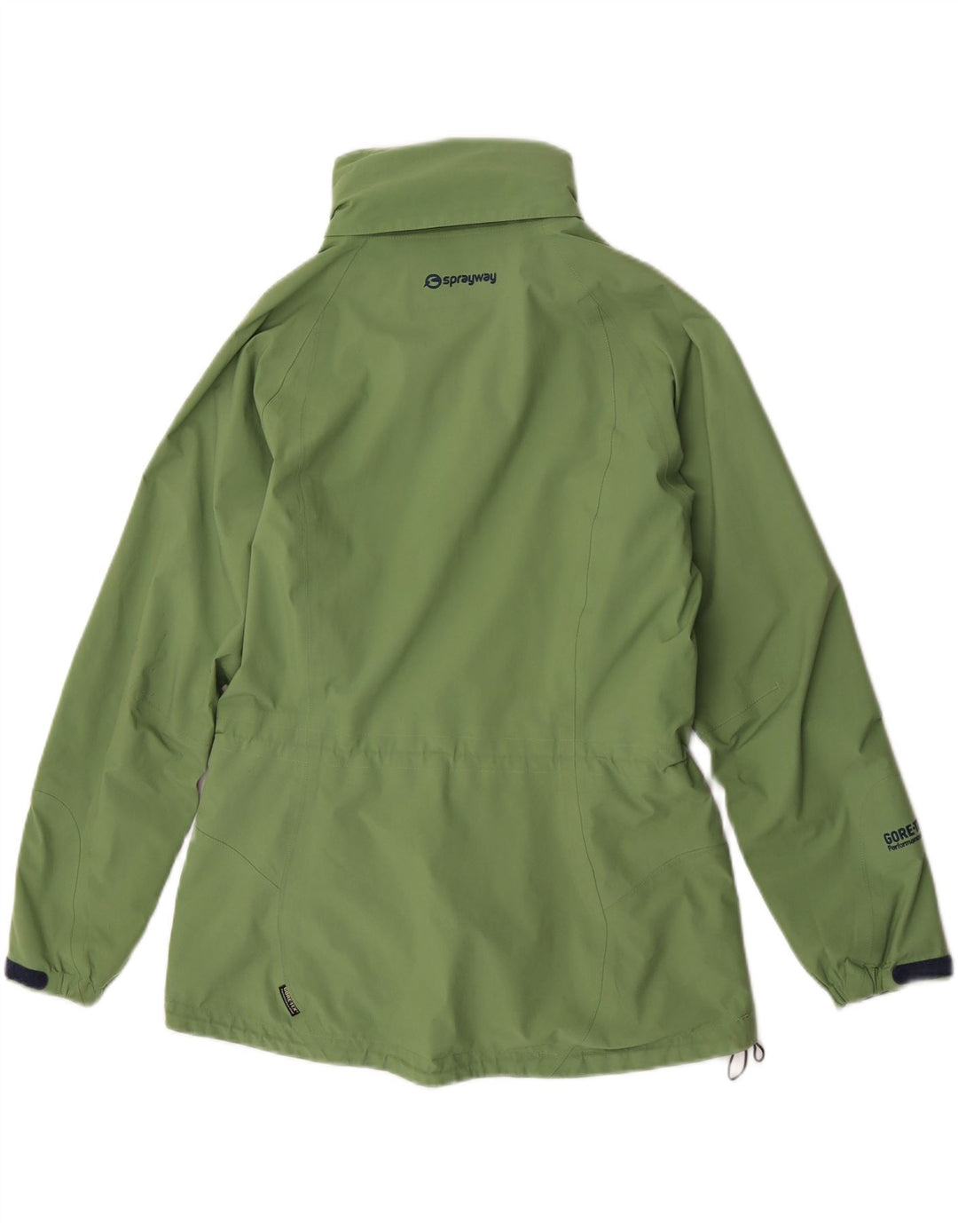 Sprayway Chaqueta impermeable para mujer UK 12 Poliéster verde medio