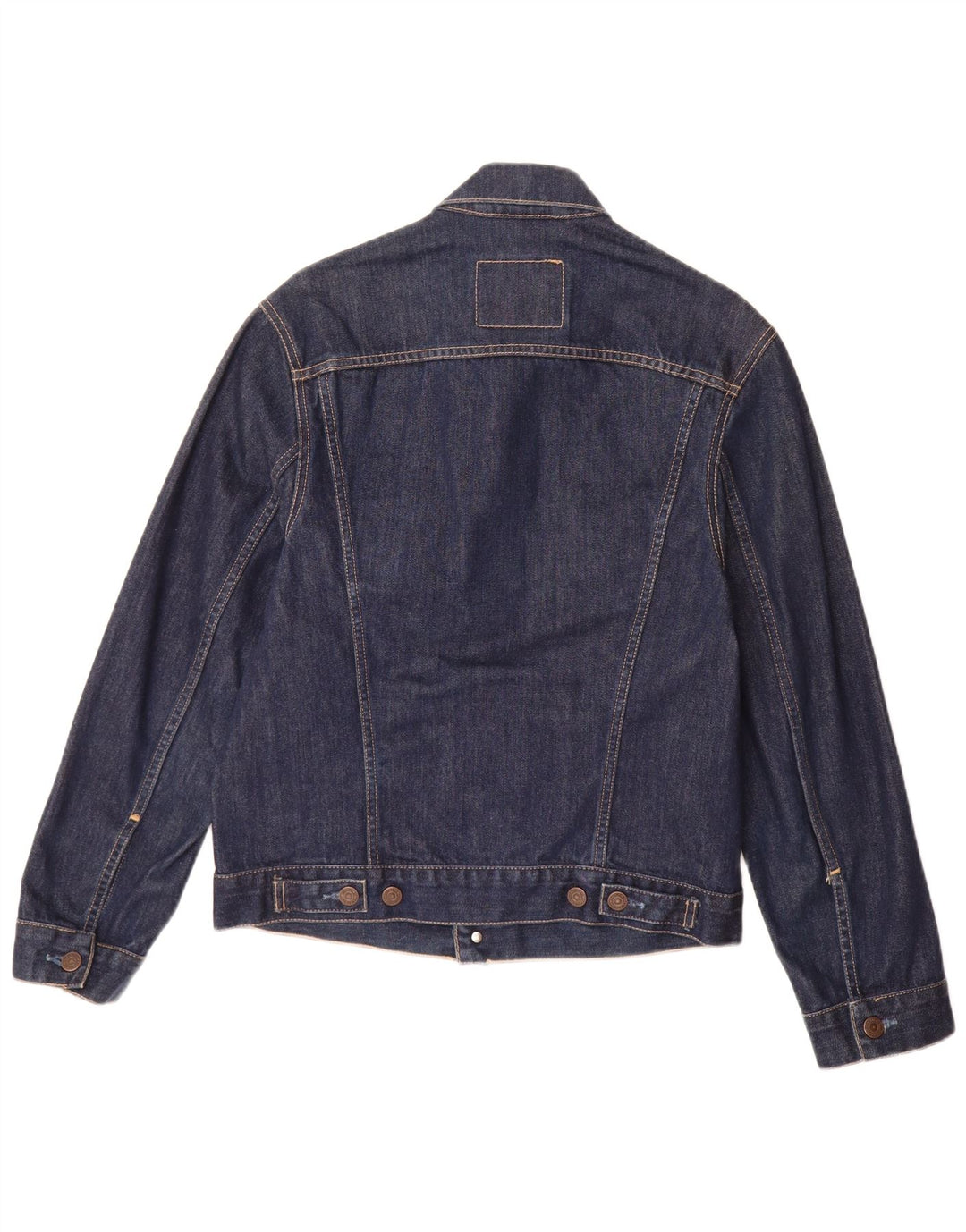 Levi's Chaqueta vaquera para hombre UK 36 Small Azul marino Algodón