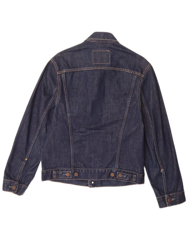 Levi's Chaqueta vaquera para hombre UK 36 Small Azul marino Algodón
