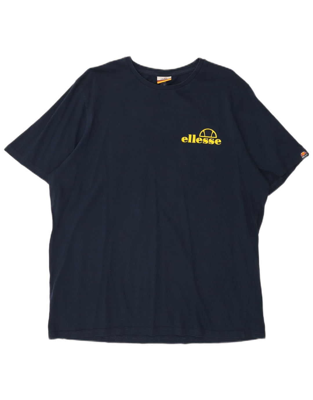 ELLESSE Camiseta gráfica para hombre Top 2XL Azul marino Algodón
