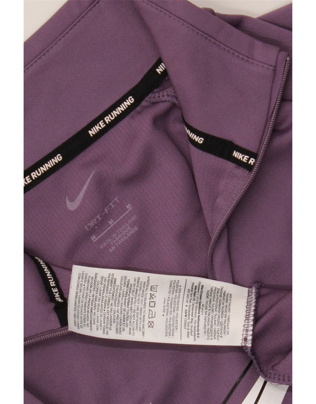 Nike Dri Fit Graphic - Chándal para mujer, talla M, color morado