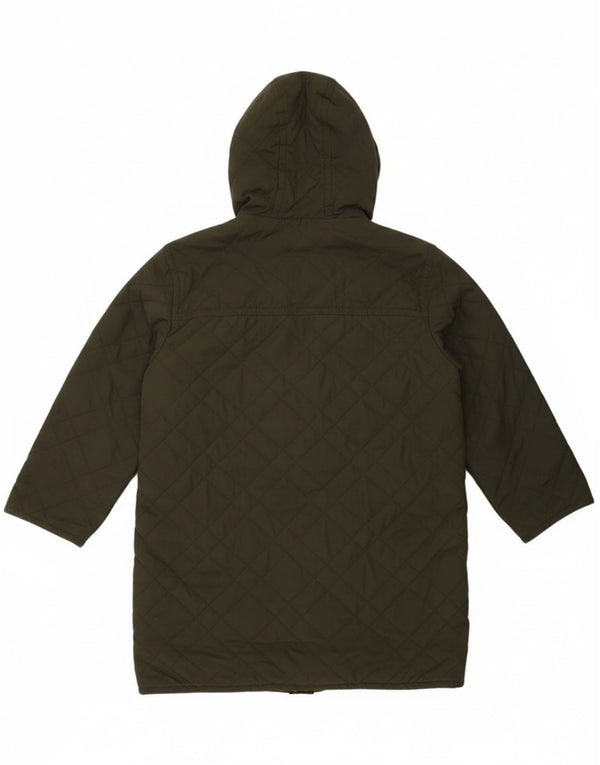 Blue Notes Trenca acolchada con capucha para hombre IT 52 XL Poliéster verde