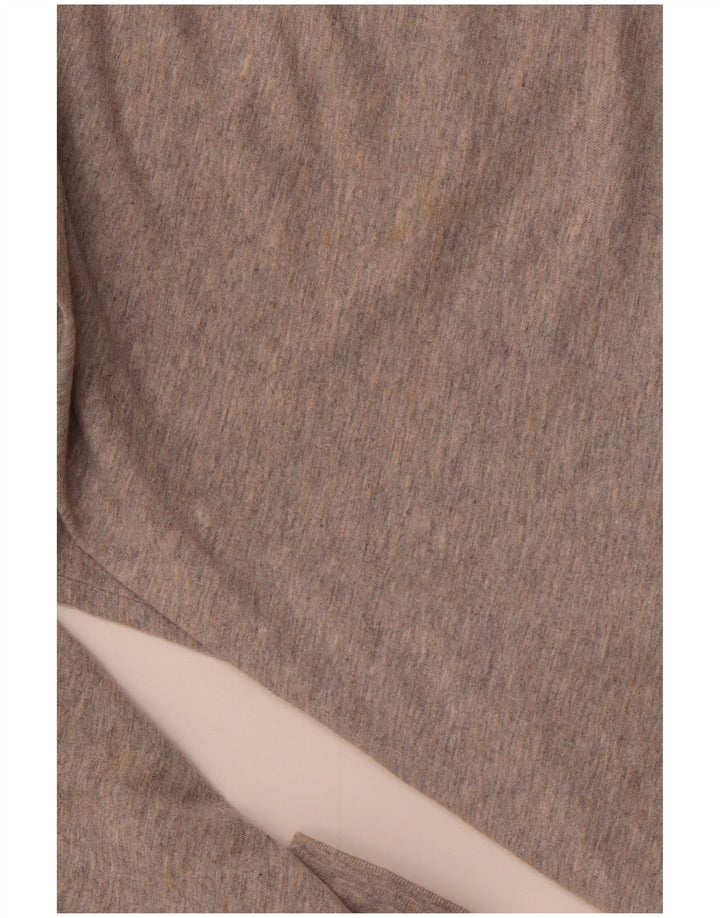 TOMMY HILFIGER Hombre Heritage Graphic Top Manga Larga Algodón Gris Medio