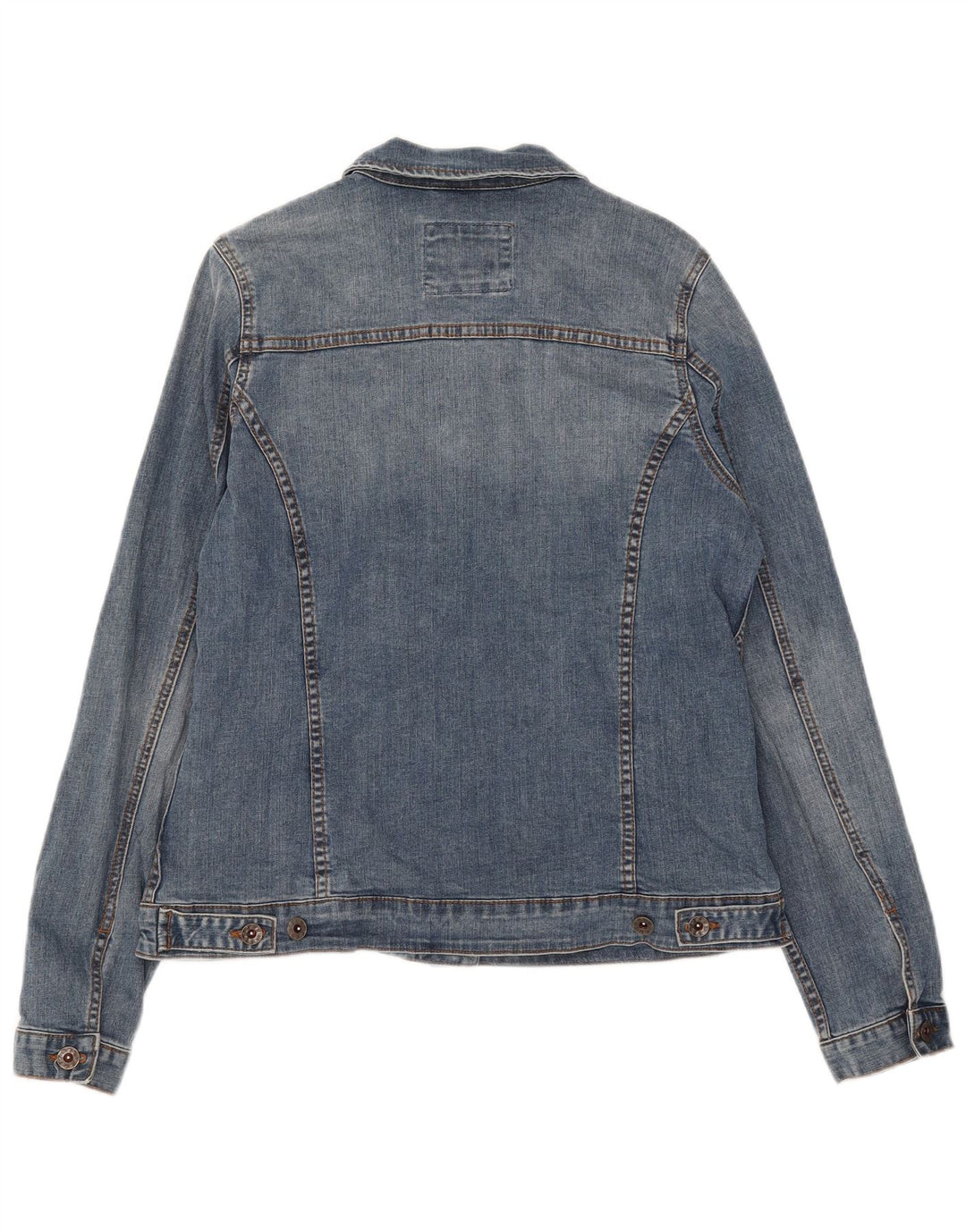 Chaqueta vaquera para mujer Fat Face UK 12 Algodón azul medio