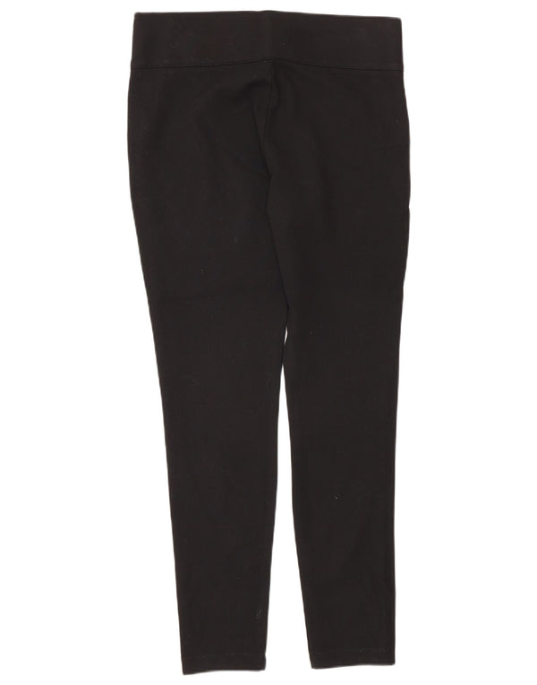 Zara Mujer Pantalón Pitillo Grande W30 L28 Viscosa Negra