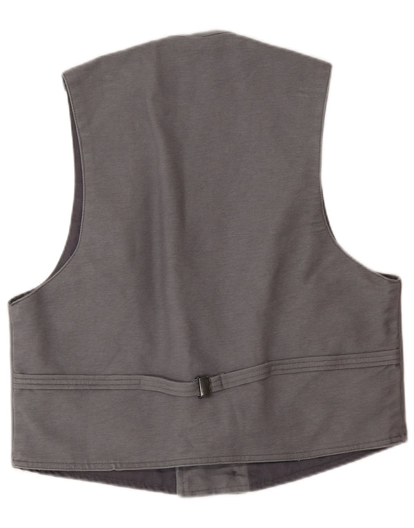 Chaleco VINTAGE Mujer IT 48 XL Algodón Gris