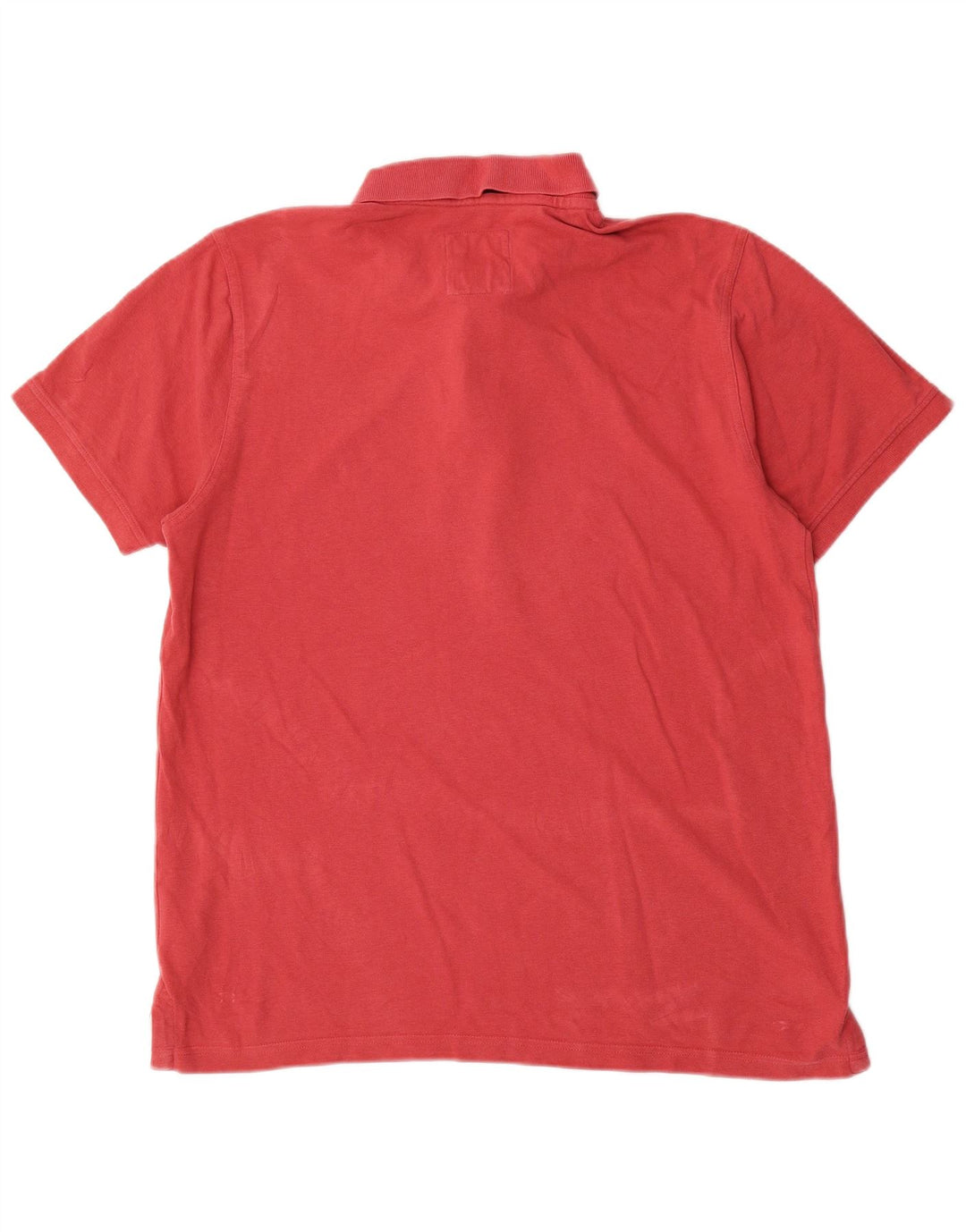 Crew Clothing Polo para hombre de algodón rojo grande