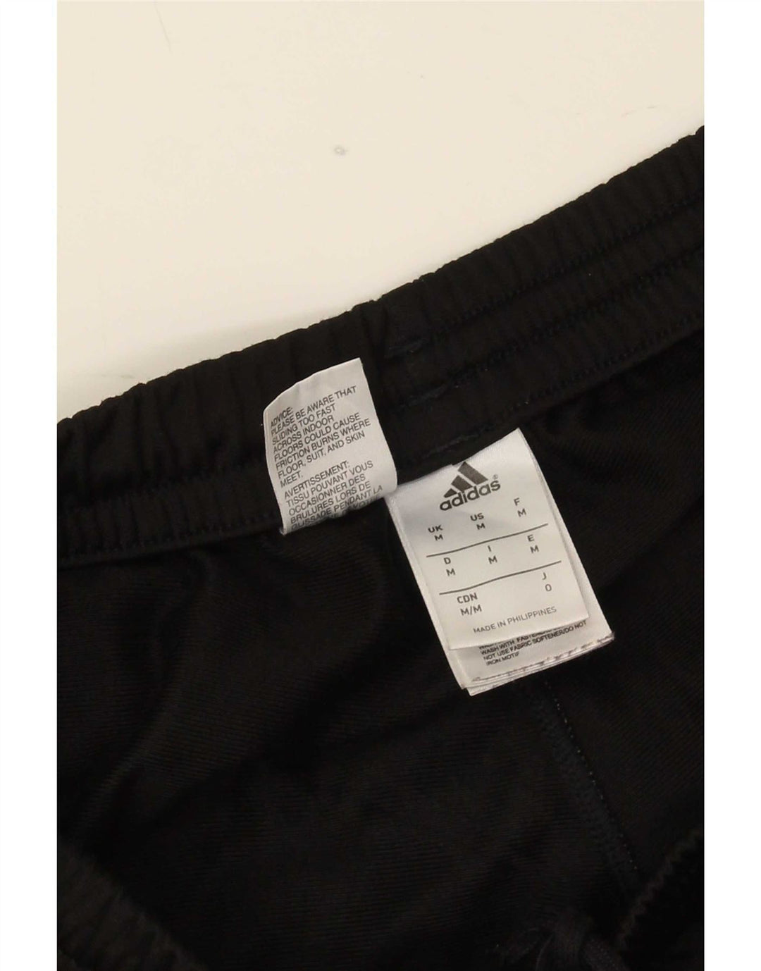 Adidas Hombre Pantalones De Chándal Joggers Medium Negro Poliéster