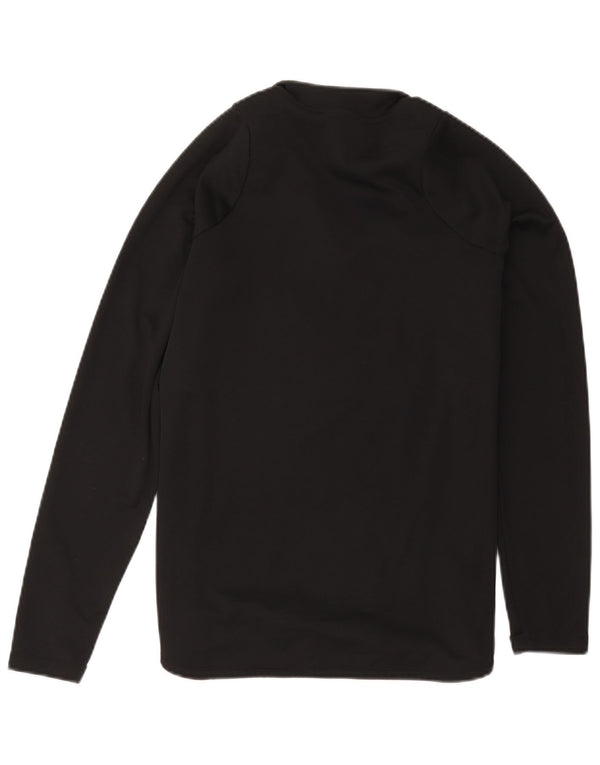 Nike Dri Fit - Chándal con cremallera y cuello para hombre, talla mediana, color negro