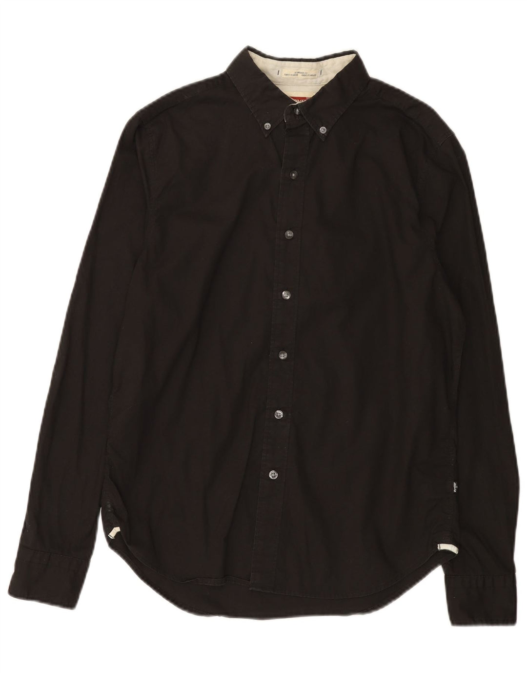 Camisa Levi's Hombre Pequeña Algodón Negro