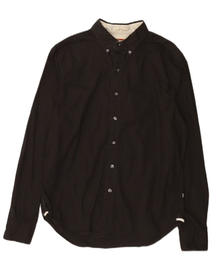 Camisa Levi's Hombre Pequeña Algodón Negro