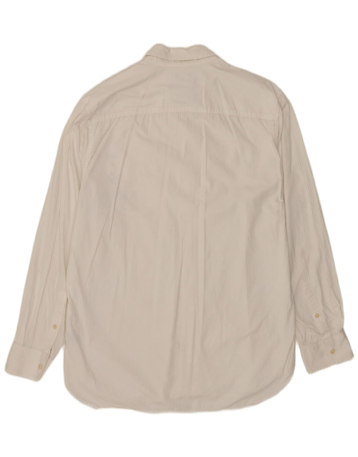 TIMBERLAND Camisa Regular Fit para Hombre Algodón Blanco Grande