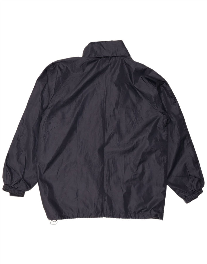 Diadora Chubasquero Hombre UK 38 Medium Azul Marino Poliéster