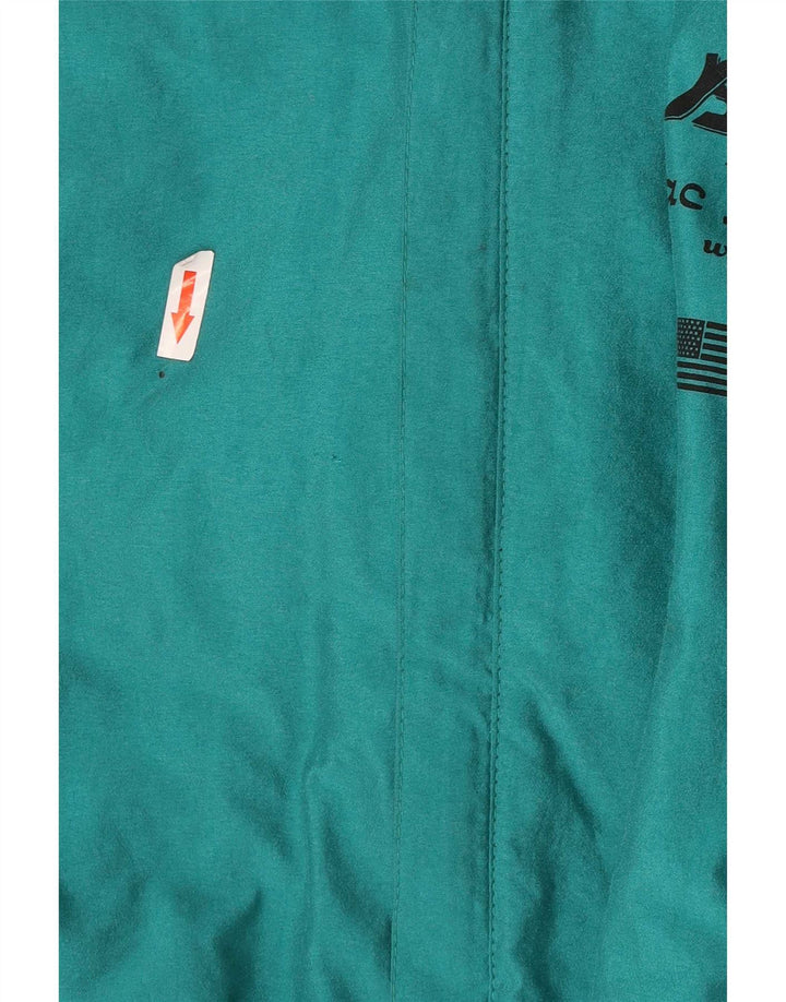 Golden Team Chaqueta de esquí con gráfico para niño 13-14 años Poliamida color block verde