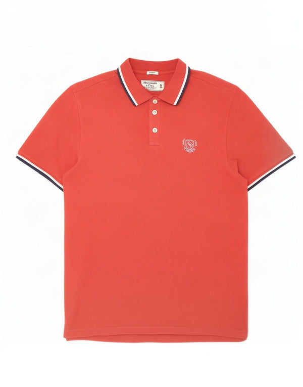 Abercrombie & Fitch Polo Hombre XL Algodón Rosa