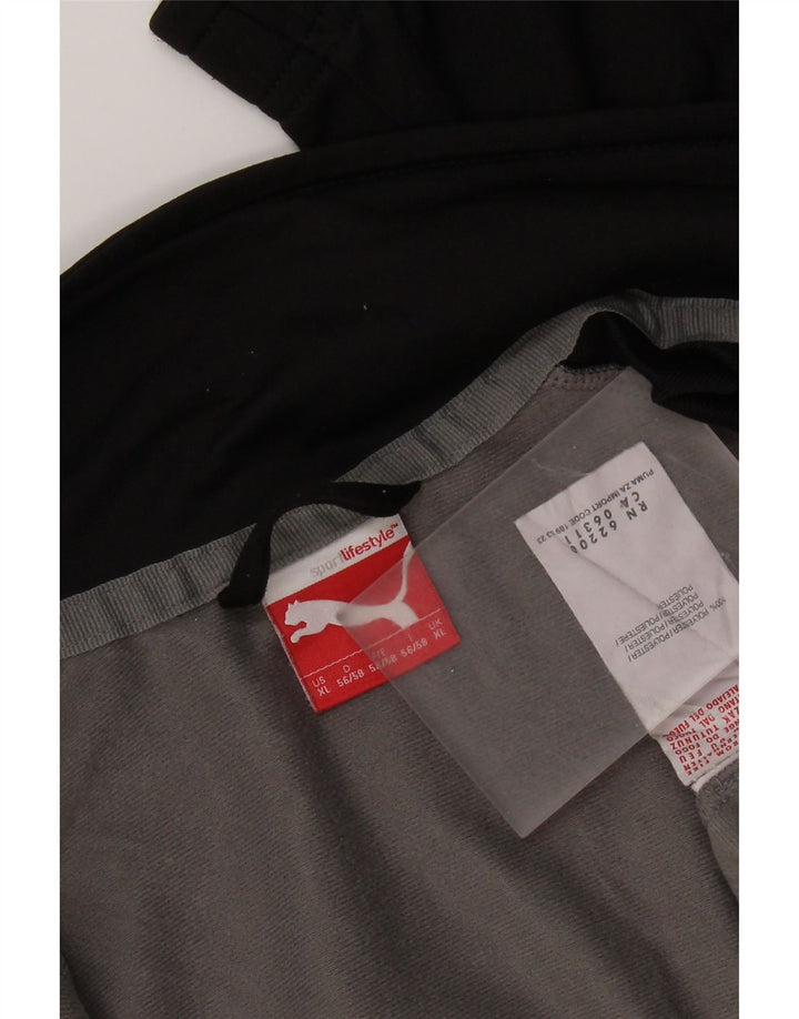 PUMA Chaqueta de chándal para hombre XL Gris Colorblock Poliéster