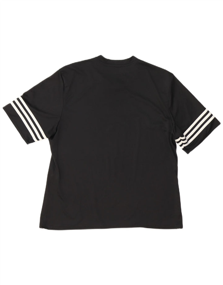 Adidas Hombre Climalite Camiseta Top XL Negro