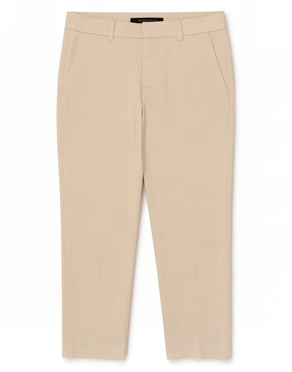 Zara Pantalón Chino Corto Mujer EU 34 2XS W24 L22 Blanco