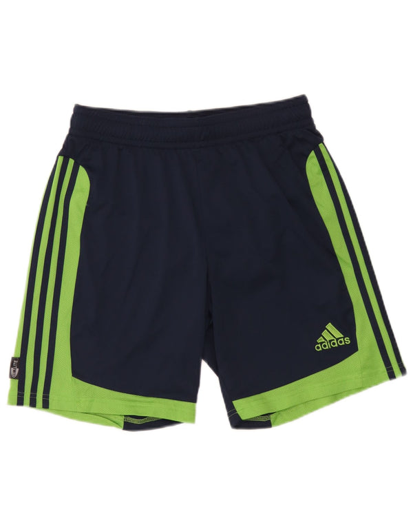 Adidas Mens Clima 365 Sport Shorts Medio Azul Marino Colorblock Poliéster