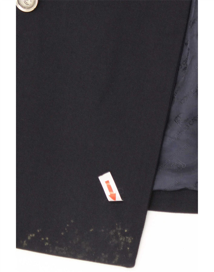 Roberto Capucci Chaqueta tipo blazer con doble botonadura para hombre IT 54 2XL Azul marino