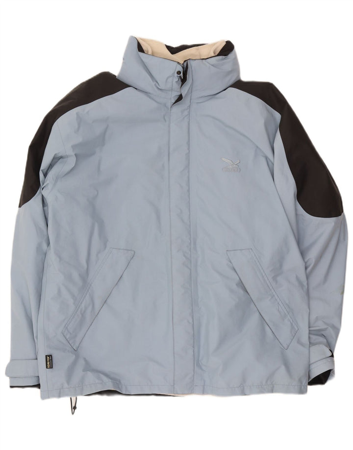 SALEWA Chaqueta de esquí para hombre ES 42 XL Azul Colorblock Poliéster