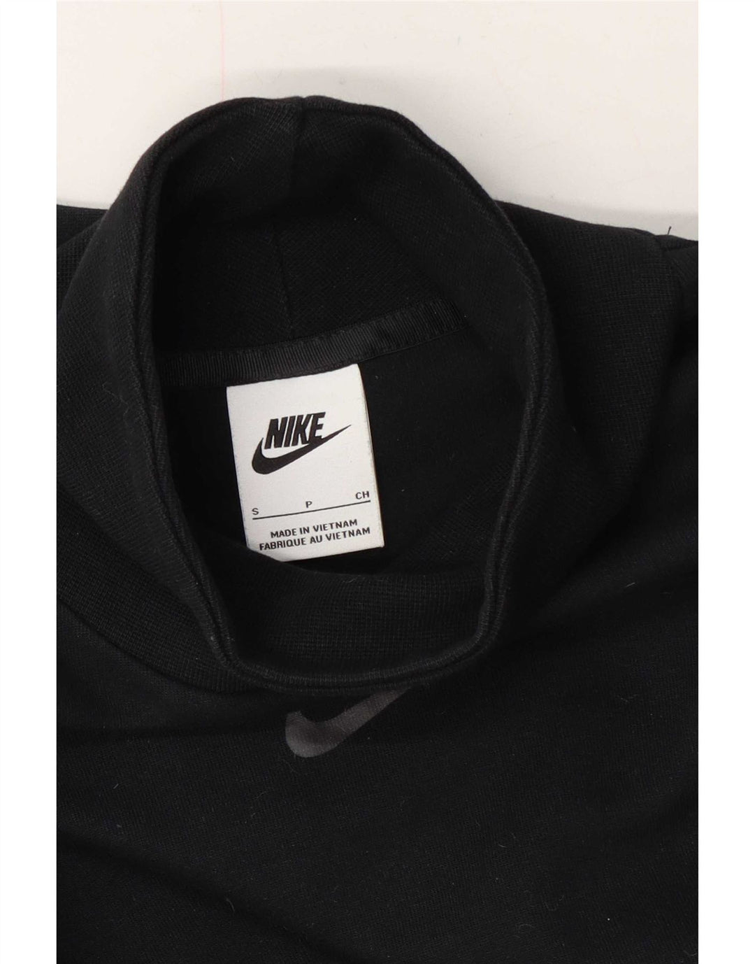 Nike Mujer Crop Oversize Sudadera Jumper UK 10 Small Azul Marino