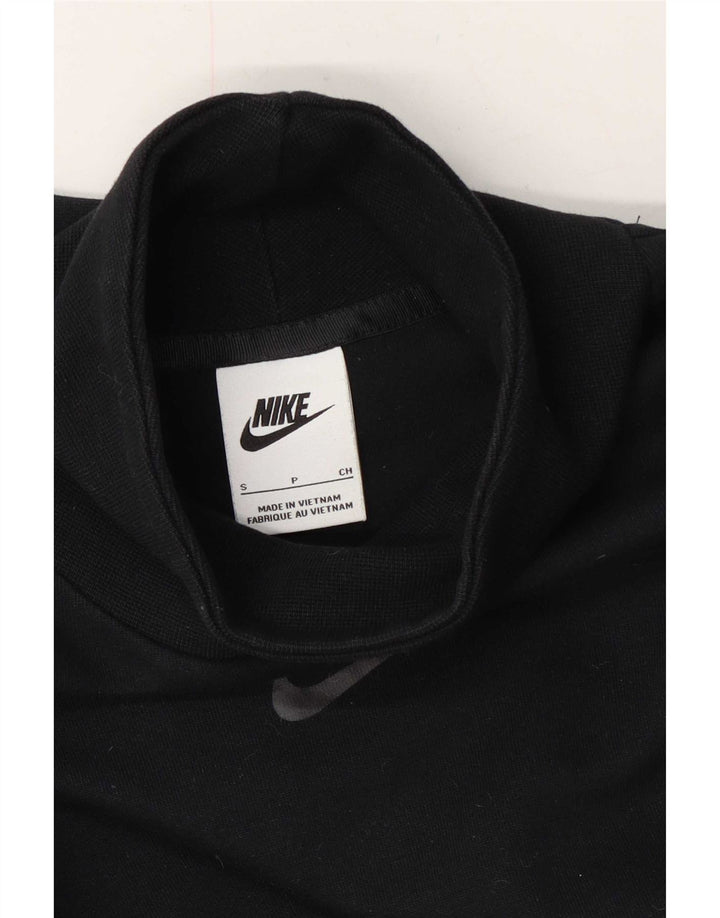 Nike Mujer Crop Oversize Sudadera Jumper UK 10 Small Azul Marino