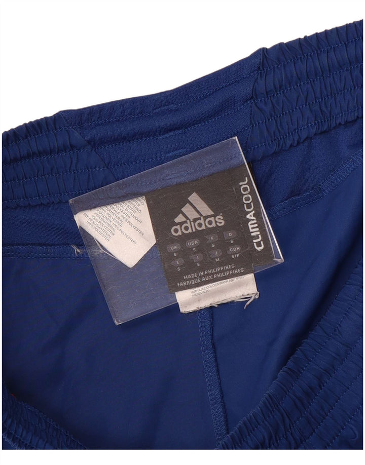Adidas Mens Climacool Sport Shorts Pequeño Azul Poliéster