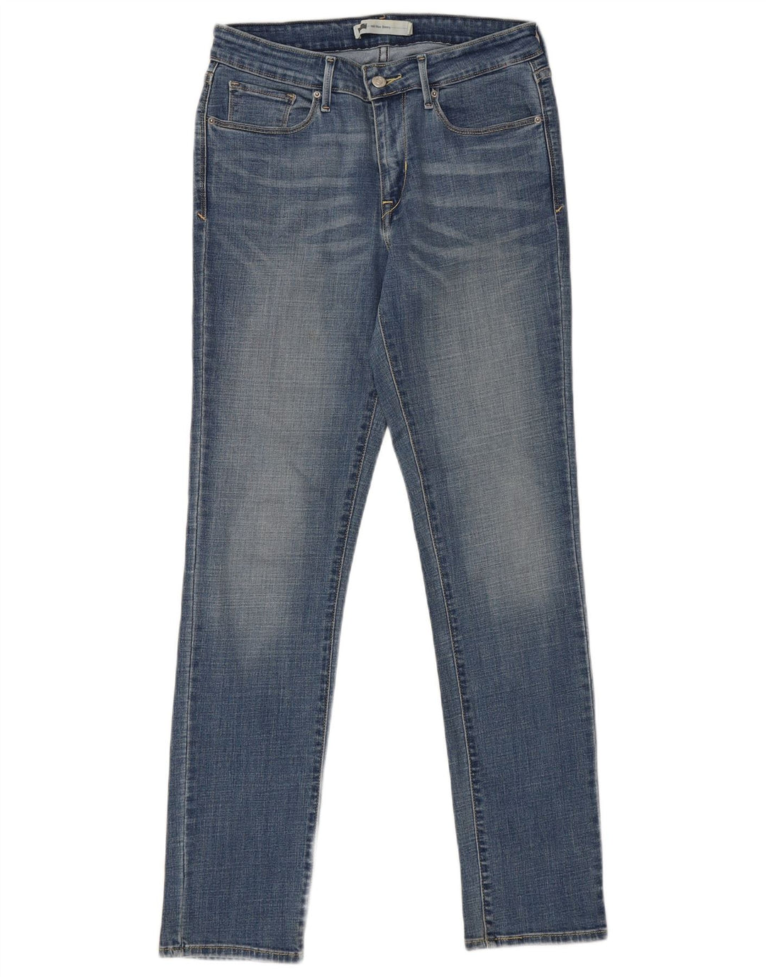 Levi's Jeans ajustados de talle medio para mujer US 8 Medium W30 L31 Azul