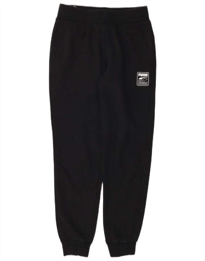 PUMA Pantalones de chándal para mujer Joggers UK 12 Medium Black