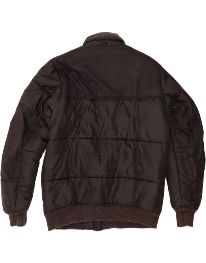 G-Star Chaqueta acolchada para hombre UK 40 Grande Poliéster con bloques de color negro