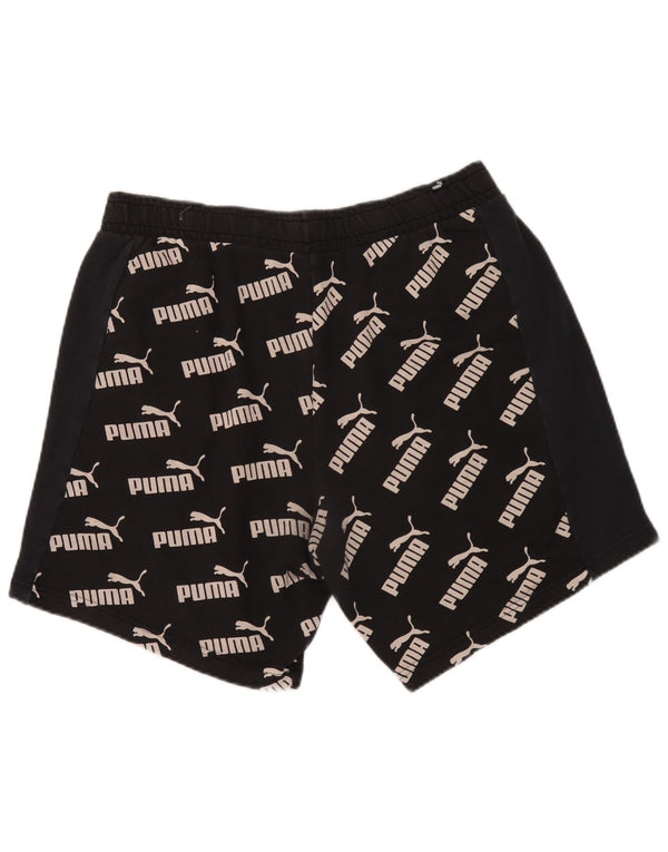Puma Pantalones cortos deportivos gráficos para hombre XL Negro