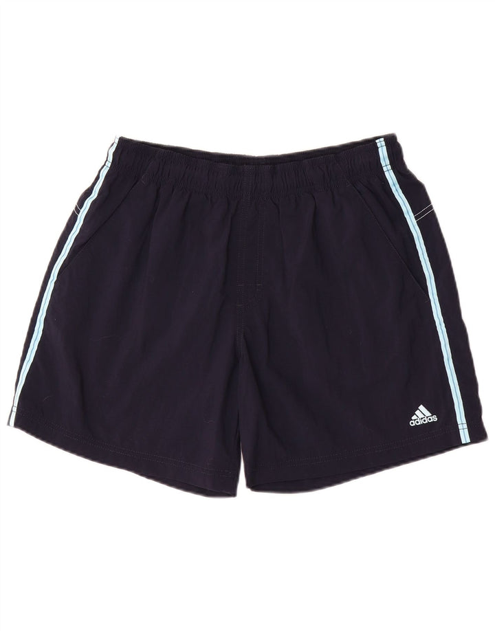 Adidas Hombre Bañador Corto Medio Azul Marino Poliéster