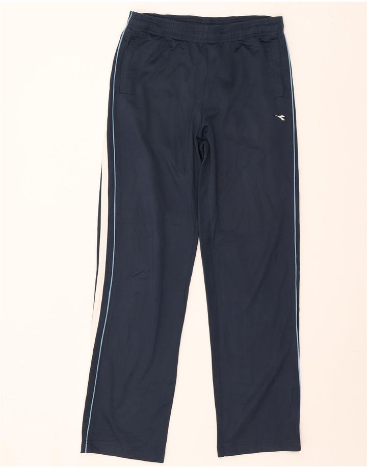 DIADORA Pantalón de chándal para hombre ES 36 Small Azul marino Poliéster