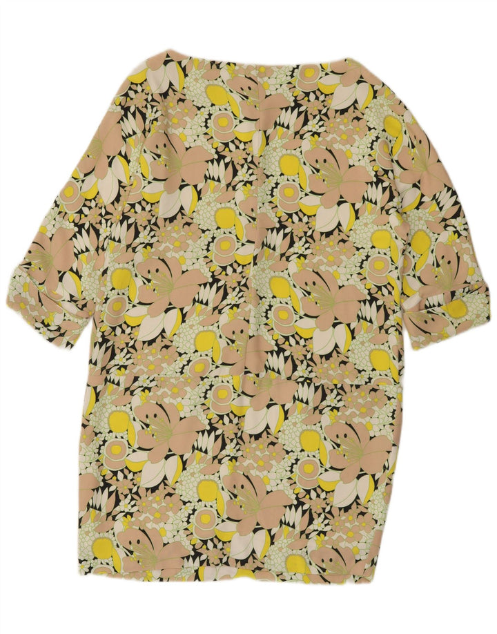 Massimo Dutti Vestido Recto Mujer EU 44 XL Multicolor Floral