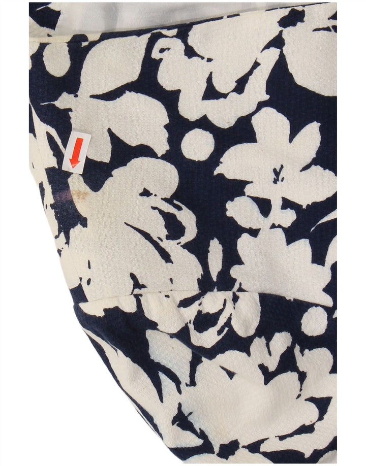 LUISA SPAGNOLI Chaqueta blazer de manga 3/4 para mujer IT 46 Grande Azul marino