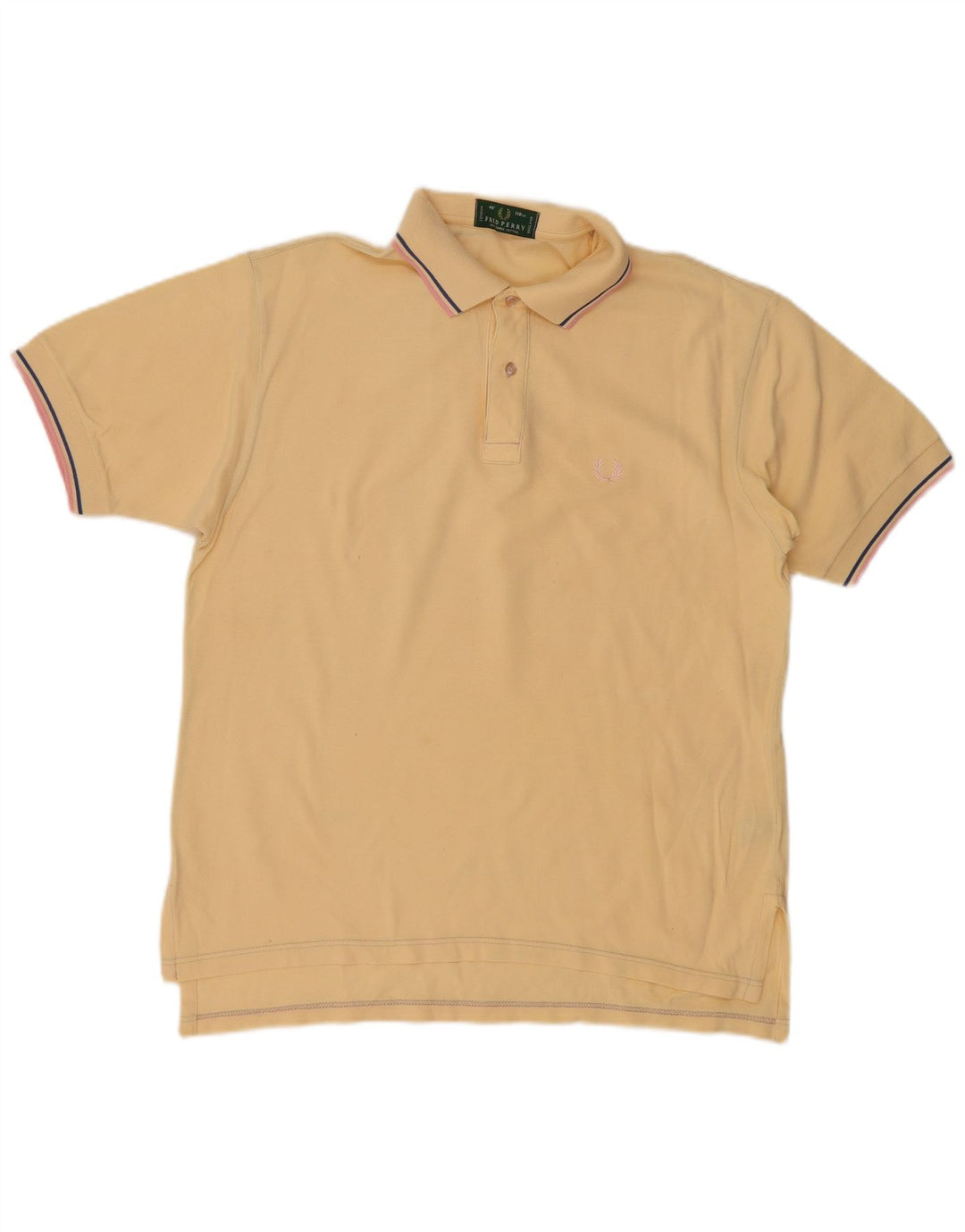 FRED PERRY Polo Hombre Algodón Beige Medio