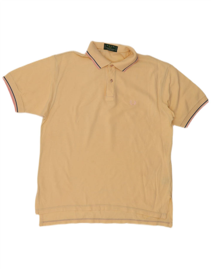 FRED PERRY Polo Hombre Algodón Beige Medio