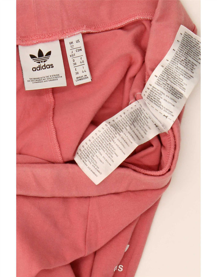 Adidas Leggings para mujer Reino Unido 12 Algodón rosa medio