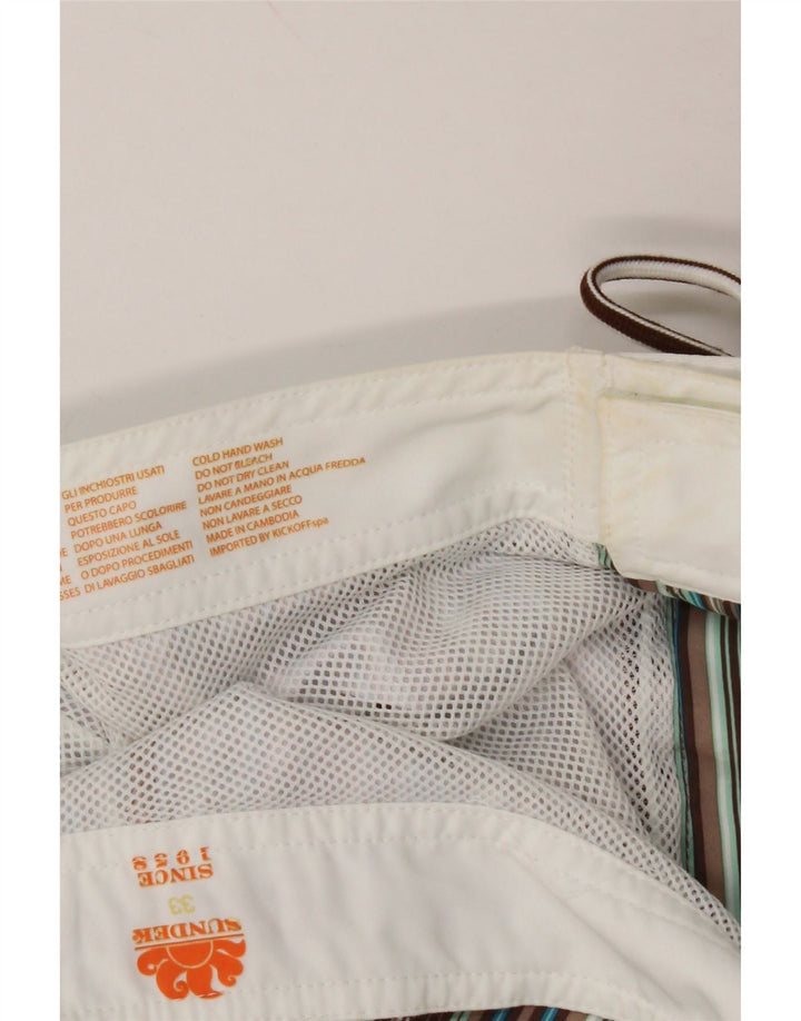 SUNDEK Bañador Hombre Mediano Rayas Multicolor Poliéster