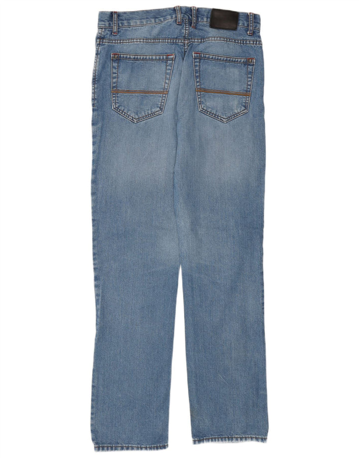 Marks & Spencer Vaqueros cónicos azules Harbor para hombre W32 L31 Algodón azul