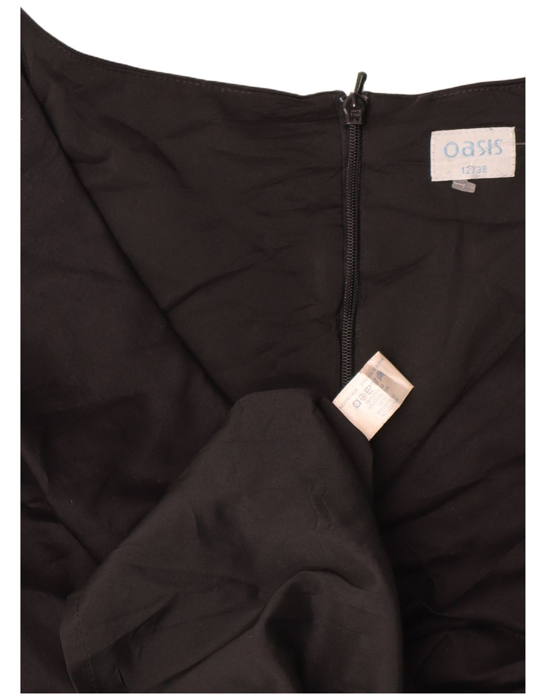 Oasis Vestido tubo para mujer UK 40 Mediano Algodón negro