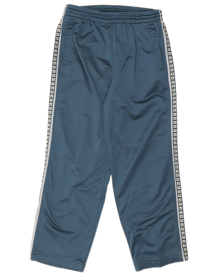 Adidas Pantalones de chándal gráficos para hombre UK 38 Medium Azul marino Poliéster