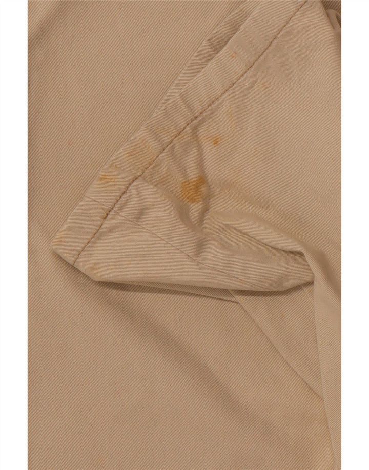 CALVIN KLEIN Pantalón casual recto para mujer W28 L32 Algodón beige