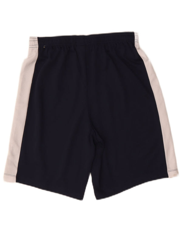 Nike Pantalones cortos deportivos Dri Fit para niños 13-14 años XL Azul marino Colorblock Sports